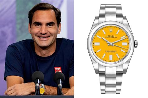 rolex federer special edition